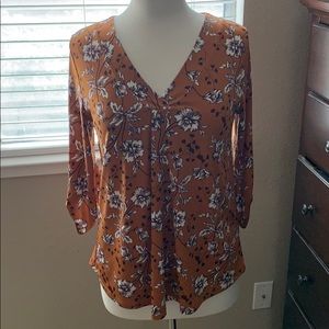 Mustard yellow shirt. Beacon brand. Stitch fix